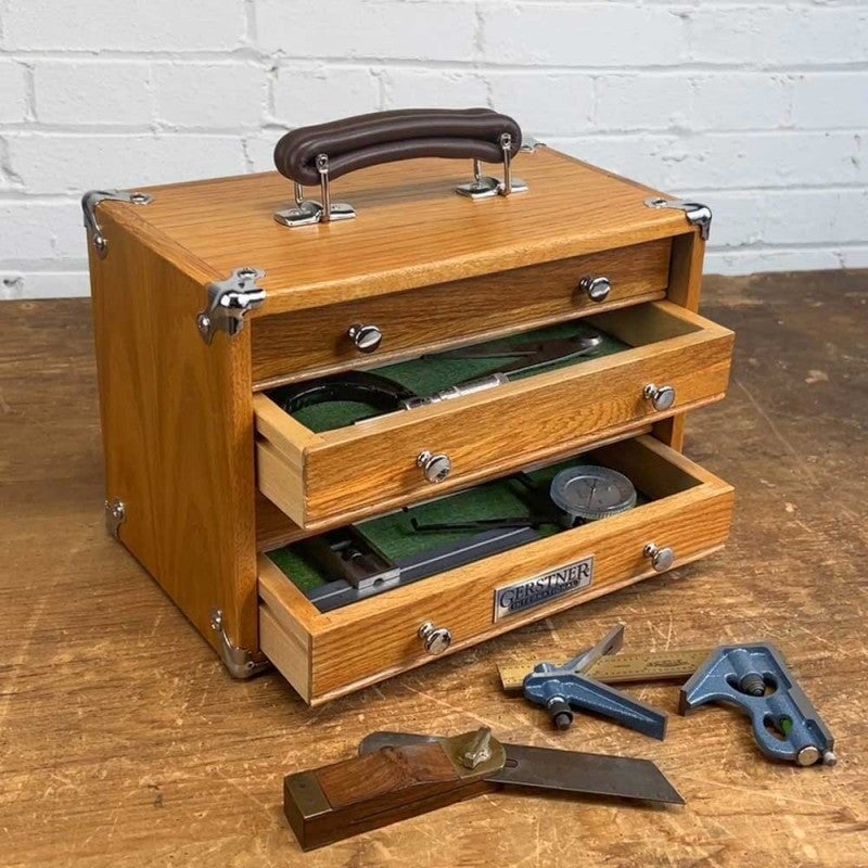 Wooden Tool Chest by Gerstner - Portable Mini