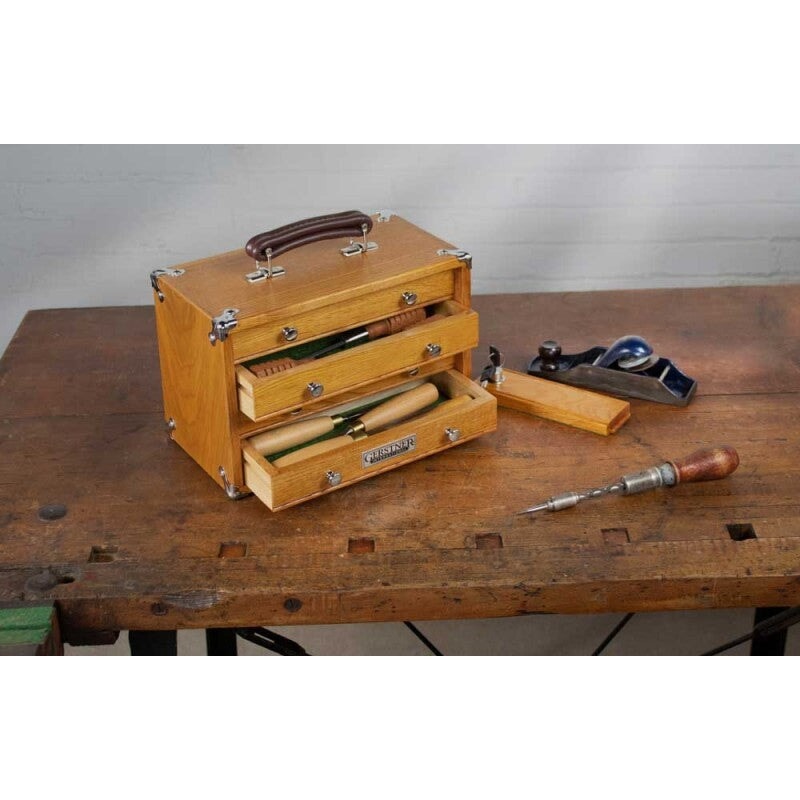 Wooden Tool Chest by Gerstner - Portable Mini