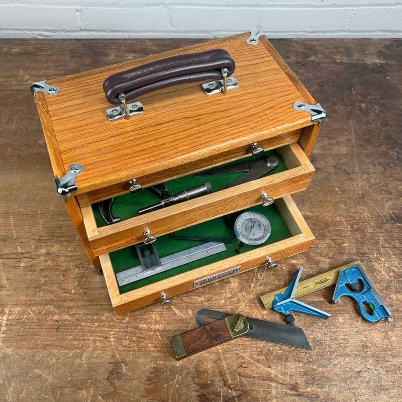 Wooden Tool Chest by Gerstner - Portable Mini