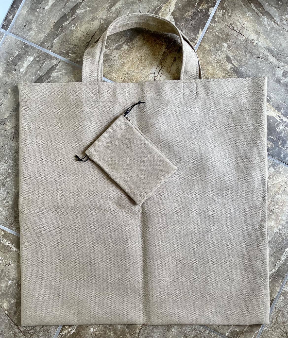 Tan Upholstery Tote