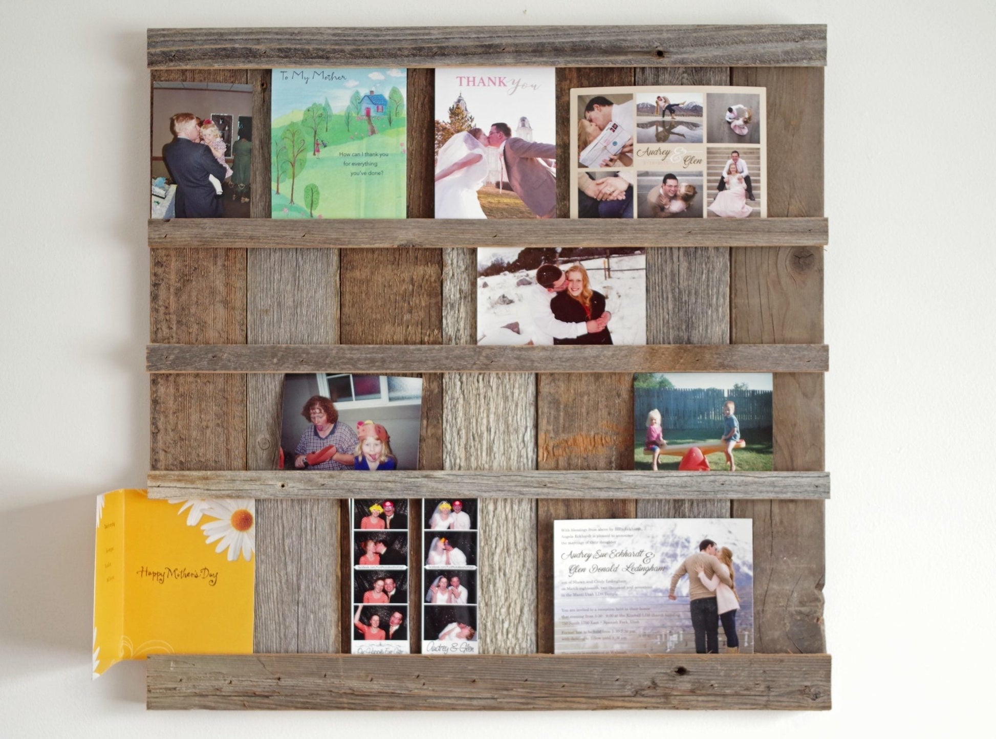 Reclaimed Barnwood Picture Board