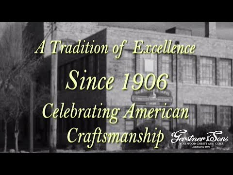 a video factory tour of Gerstner and Sons