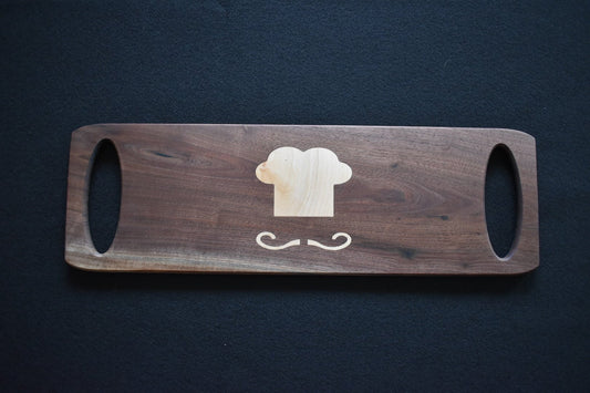 Chef's Hat Charcuterie Board - RiverCraft Woodworking
