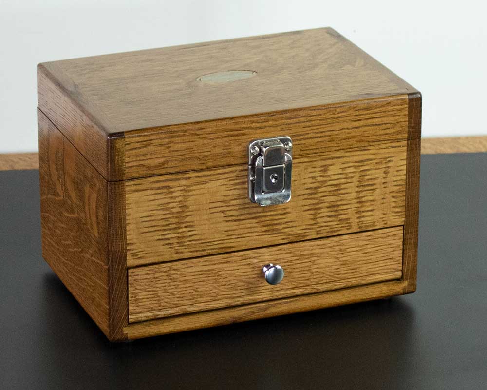 Tool Box by Gerstner - Just the Right Size! Golden Oak