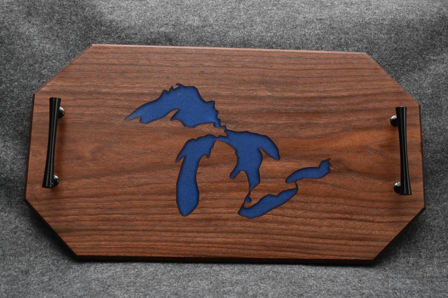 Charcuterie Board - Great Lakes State - RiverCraft Woodworking