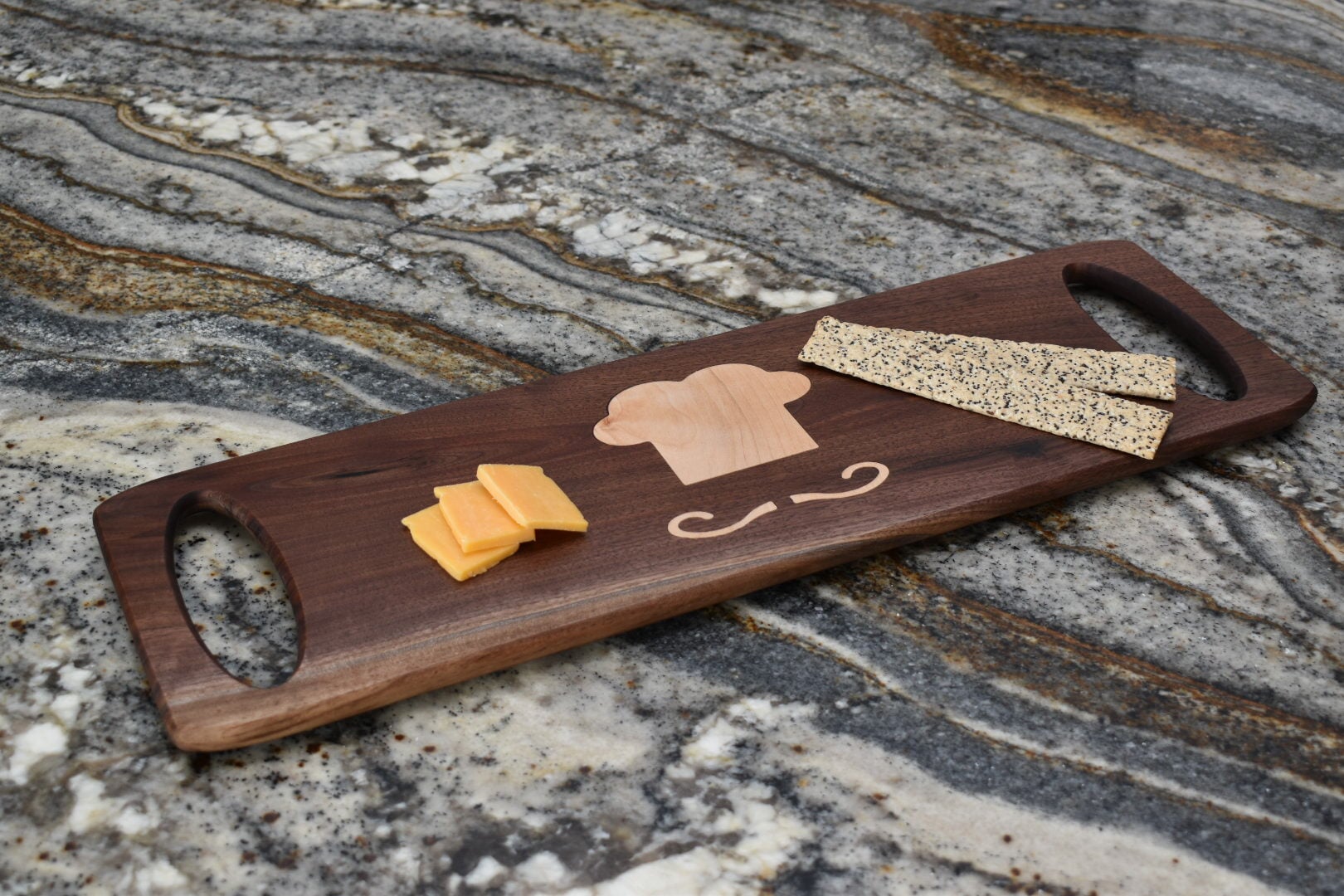Chef's Hat Charcuterie Board - RiverCraft Woodworking