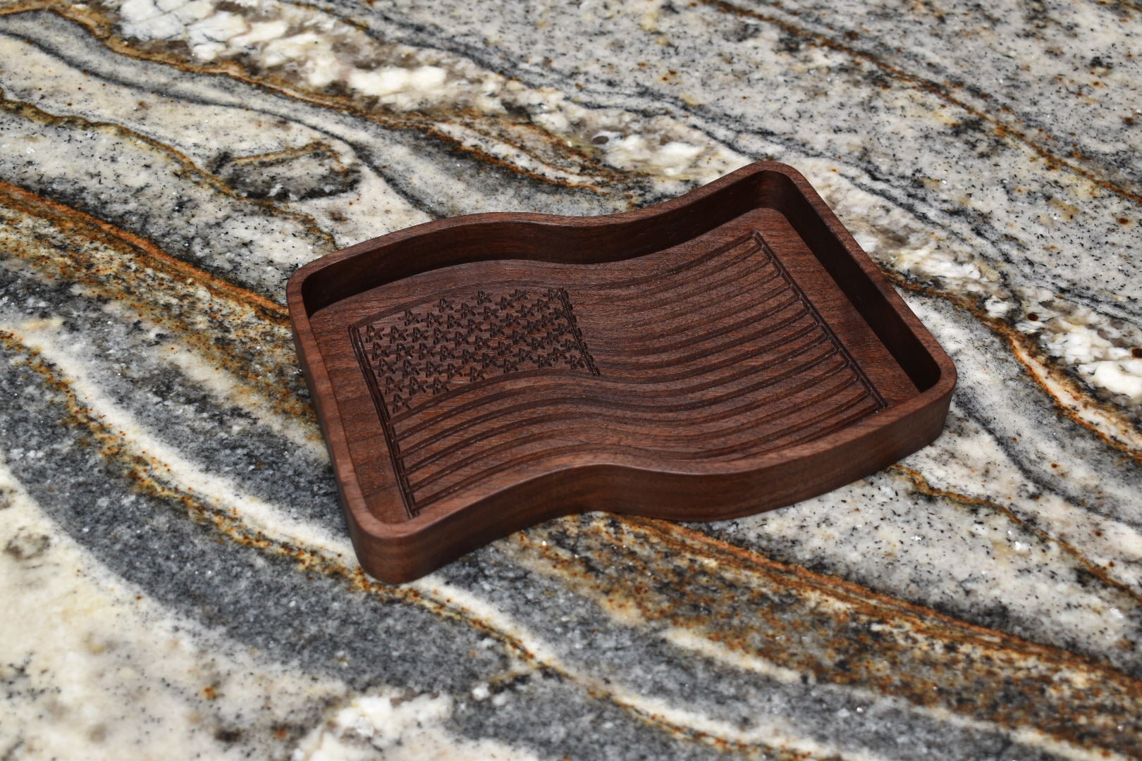 Catch-All Tray - U.S.A. Flag