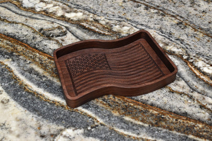 Catch-All Tray - U.S.A. Flag