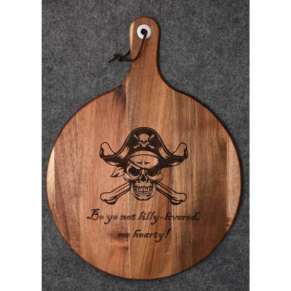 Pirate Charcuterie Board - Rivercraft Woodworking