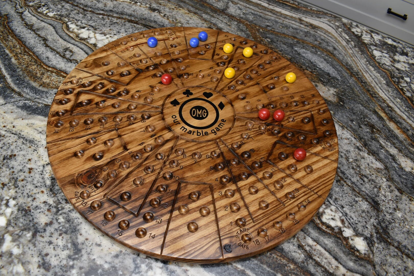 Marble Board Game - Personalized