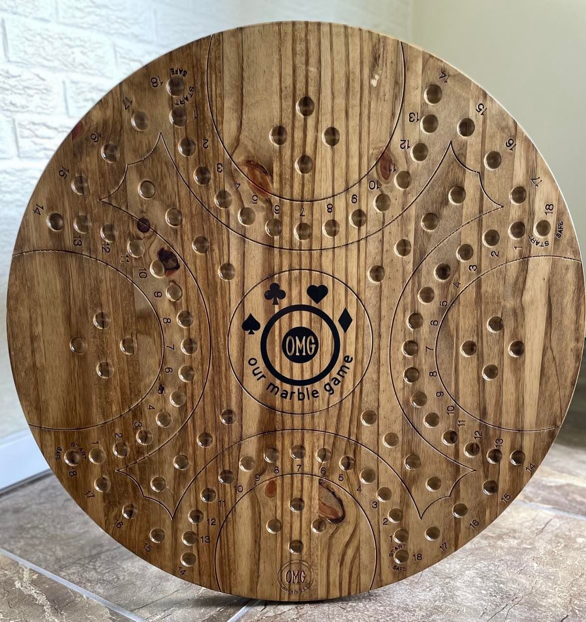 Marble Board Game - Personalized