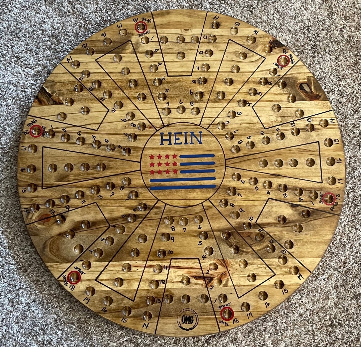 Marble Board Game - Personalized