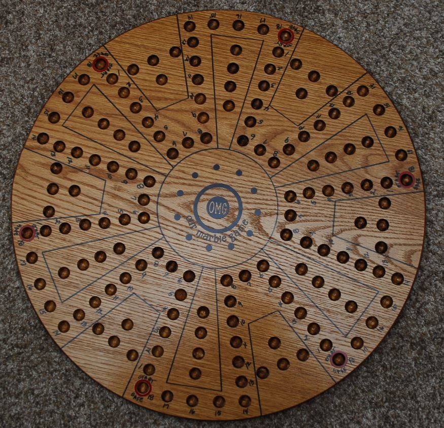 Marble Board Game - Personalized