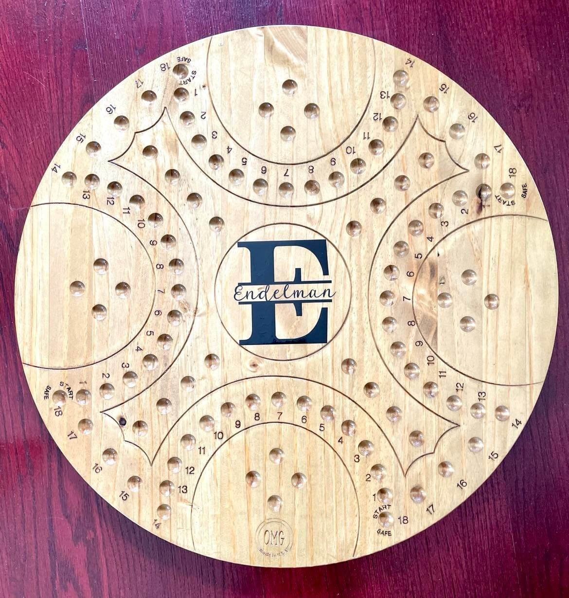 Marble Board Game - Personalized